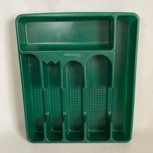 Rubbermaid 2925 Silverware/Utensil Drawer Organizer Hunter Green